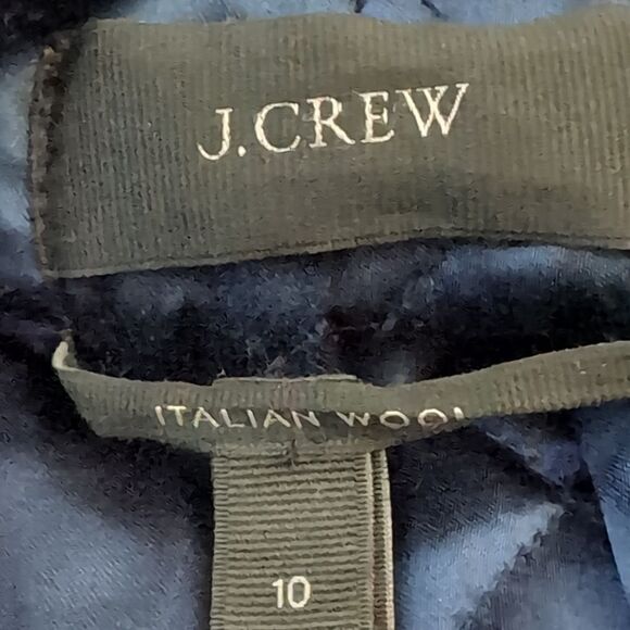 Jcrew Camel Tan  Lodge coat in Italian stadium-cloth wool Large/ Us 10 - Picture 13 of 15